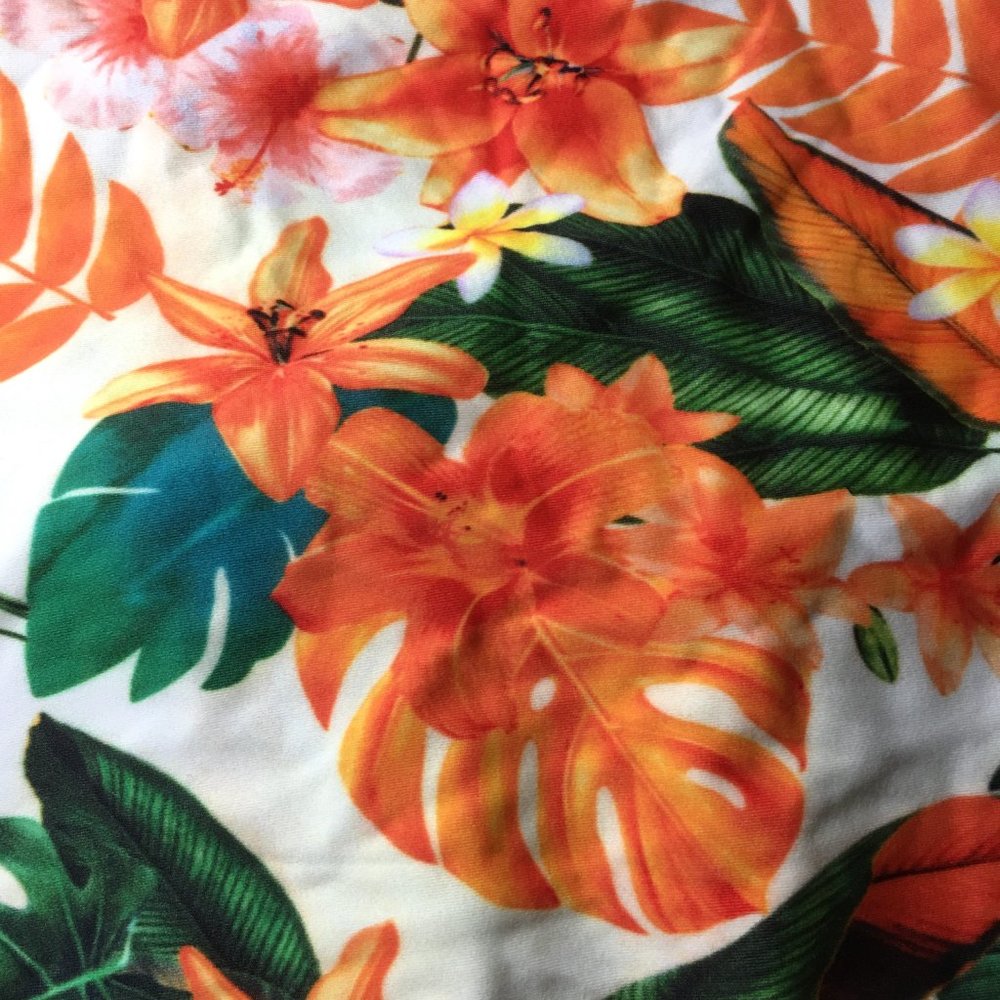HILOR One Shoulder Asymmetric Ruffle Swimsuit   NEW WITH TAGS! - Picture 10 of 16